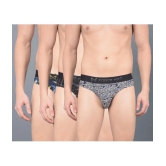 Force NXT Pack of 3 Cotton Mens Briefs ( Multicolor ) - None