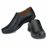 Stylelure Synthetic Leather Black Formal Office Shoes Slip On For Men/ Best for Office Shoes