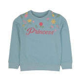 PLUM TREE GIRLS PULLOVER SWEATSHIRT-Aqua - None