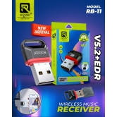 Rocker RB-11 , Wireless Music Receiver , V5.2+EDR