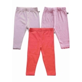 3pc Combo Leggings (Light Pink+Coral+Pink Mel)