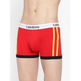 La Intimo Red Cotton Mens Trunks ( Pack of 1 ) - None