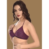 Madam Cotton Blend Non Padded Womens Everyday Bra ( Wine ) - None