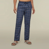 Checkmate Combed Cotton Pyjamas Midnight Blue XL