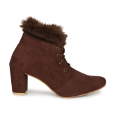 Commander - Brown Women''s Ankle Length Boots - None