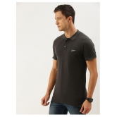 Dillinger Cotton Grey Plain Polo T Shirt - None