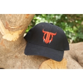 Go Devil Logo Printed Black Cap