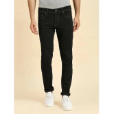 HJ HASASI Slim Fit Washed Mens Jeans - Black ( Pack of 1 ) - None