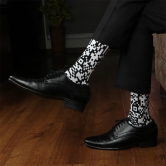 Premium Scan Me Crew Formal Socks For Men