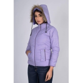 STREETVIBES - Nylon Purple Hooded Jackets - None