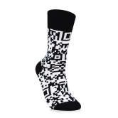 Premium Scan Me Crew Formal Socks For Men