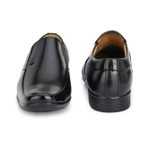 Shoevik Office Artificial Leather Black Formal Shoes - None