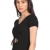 Sugr - Polyester Black Women's Shift dress ( Pack of 1 ) - None