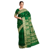 Baluchari Silk Saree Green