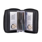 Tough - Leather Card Holder ( Pack of 1 ) - Black