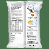 Lays Wafer Style Potato Chips - Salt With Pepper Flavour, Crispy Thin Snacks, 40 G