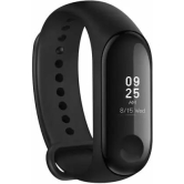 Flying monk m3 smart band activity tracker  (Black Strap, Size : FREE SIZE)