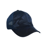 Chokore Camo Baseball Cap with Mesh Detailing (Navy Blue)