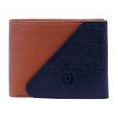 samtroh - PU TAN Men's Regular Wallet ( Pack of 1 ) - Tan