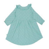 Juscubs Pack of 1 Baby Girls Cotton Dress ( Blue ) - None