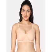 IN CARE LINGERIE - Beige Cotton Non Padded Women's T-Shirt Bra ( Pack of 1 ) - None