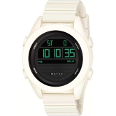 Hala - White Silicon Digital Men's Watch