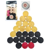 Fratelli Wooden Multicolor Carrom L - L