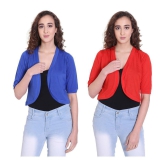 Affair Cotton Shrugs - Multi Color Pack of 2 - XL