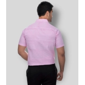 DESHBANDHU DBK - Pink Cotton Regular Fit Mens Formal Shirt (Pack of 1) - None