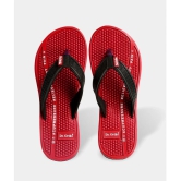 Dr.Ortho Slippers Red Womens Massage Flip Flop - None