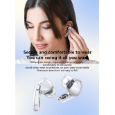 COREGENIX Ultrapodspro Type C Bluetooth Headphone In Ear 30 Hours Playback Low Latency IPX4(Splash & Sweat Proof) White