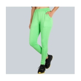 KARARO JEGGINGS - Cotton Blend Skinny Fit Lime Green Womens Jeggings ( Pack of 1 ) - None