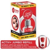 Good Knight Power Activ+ Liquid Vapourizer, Mosquito Repellent 60 Nights, 45Ml Jumbo Refill