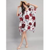 Curvydrobe Crepe White Beach Dresses - Single - None