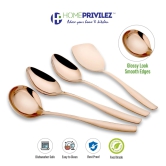 Combo 1 (Rose gold Serving Tool 3pcs & Olivia cutlery 12pcs)-set of 15 pcs