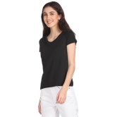 Sugr Cotton Black T-Shirts - Single - M