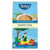 Tetley Black Tea  Digest Chai  Loose Leaf Black Tea  With Prebiotic Fibre Which Helps Support Gut Health  Black Tea With Natural Flavours of Fennel Cardamom  Black Pepper  Makes Up To 100 Cups  200g