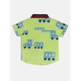 MINI KLUB Pack of 1 Baby Boys Cotton Shirt ( Green ) - None