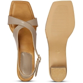 Commander Shoes Camel Womens Sandal Heels - None