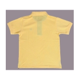 NEUVIN Pack of 1 Boys Cotton Blend T-Shirt ( Yellow ) - None