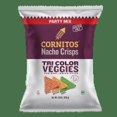 Cornitos Nachos - Tri Color Veggie, 250 G