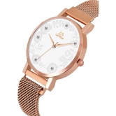 Septem Rose Gold Stainless Steel Analog Womens Watch