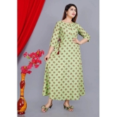 SIPET - Mint Green Rayon Womens Flared Kurti ( Pack of 1 ) - None