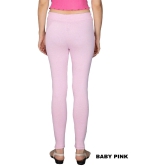 KARARO JEGGINGS - Cotton Blend Skinny Fit Fluorescent Pink Womens Jeggings ( Pack of 1 ) - None