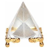 TANISHQ COLLECTION Crystal Pyramid -For Positive Energy