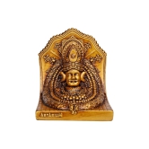 Artarium Car Dashboard Resin Khatu Shyam Idol Home Decor Item Khatu Shyam Murti Statue for Gift (Pack-1) Height 3.93 inch