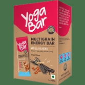 Yoga Bar Multigrain Energy Bar - Vanilla Almond, Healthy Snack, High In Protein & Fibre, 38 G (Pack Of 10)