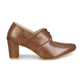 Commander - Brown Women's Pumps Heels - None