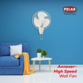 POLAR Annexer Hi-Speed 400mm 16 Inch Oscillating Wall Fan  | RPM : 2200 | Watt : 110 | Air Delivery : 95 | Suitable for Kitchen, Bathroom and Office