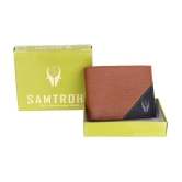 samtroh - PU tan Mens Regular Wallet ( Pack of 1 ) - Tan